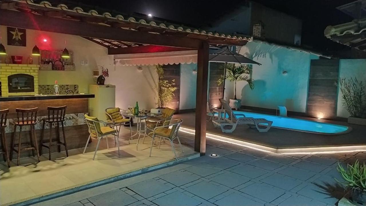Casa Com Piscina, Churrasqueira E Ar Condicionado Em Condominio Cabo Frio Exteriér fotografie