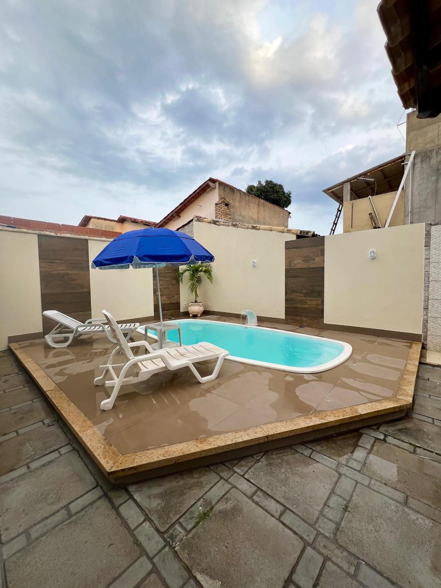 Casa Com Piscina, Churrasqueira E Ar Condicionado Em Condominio Cabo Frio Exteriér fotografie