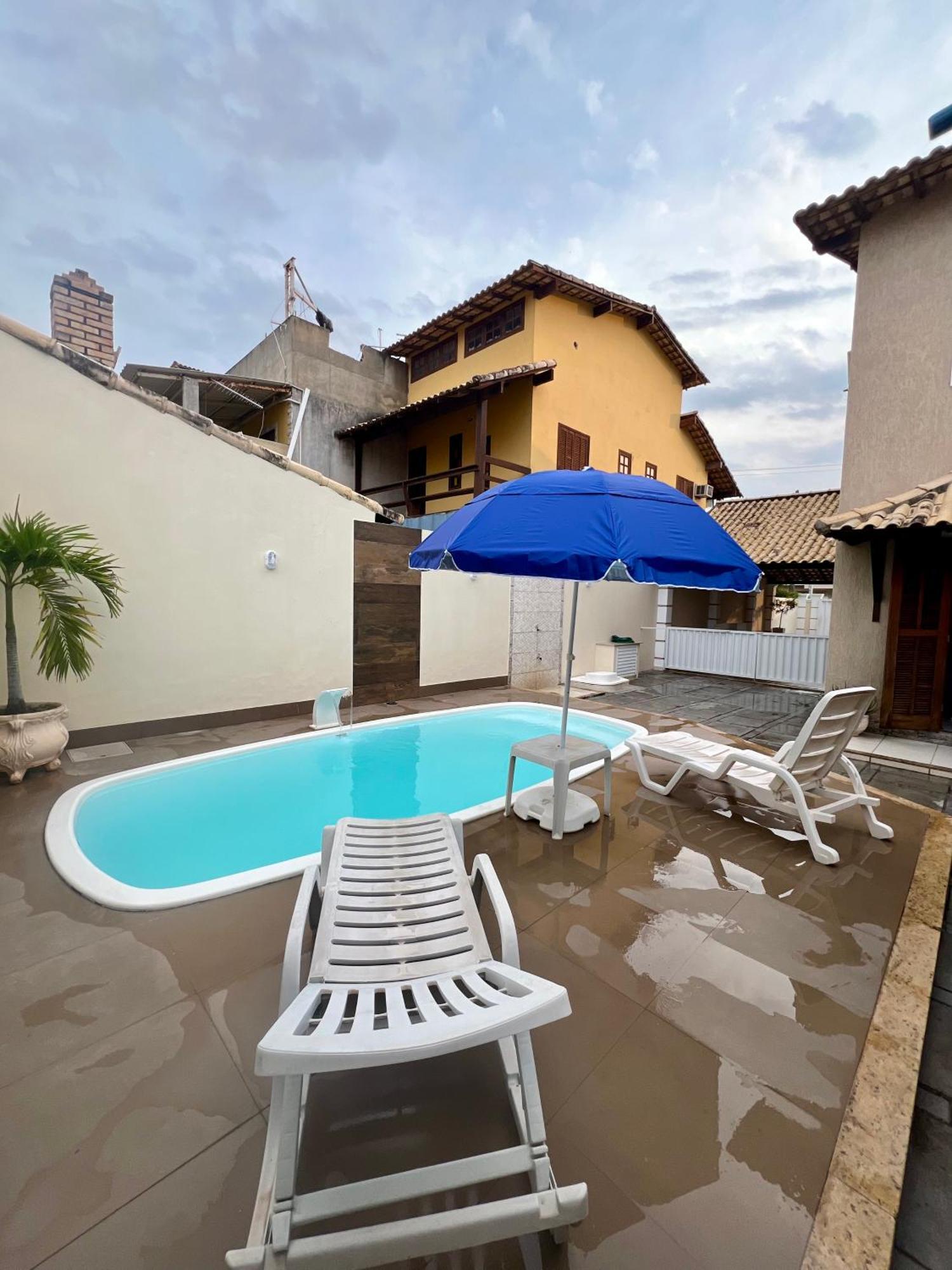 Casa Com Piscina, Churrasqueira E Ar Condicionado Em Condominio Cabo Frio Exteriér fotografie