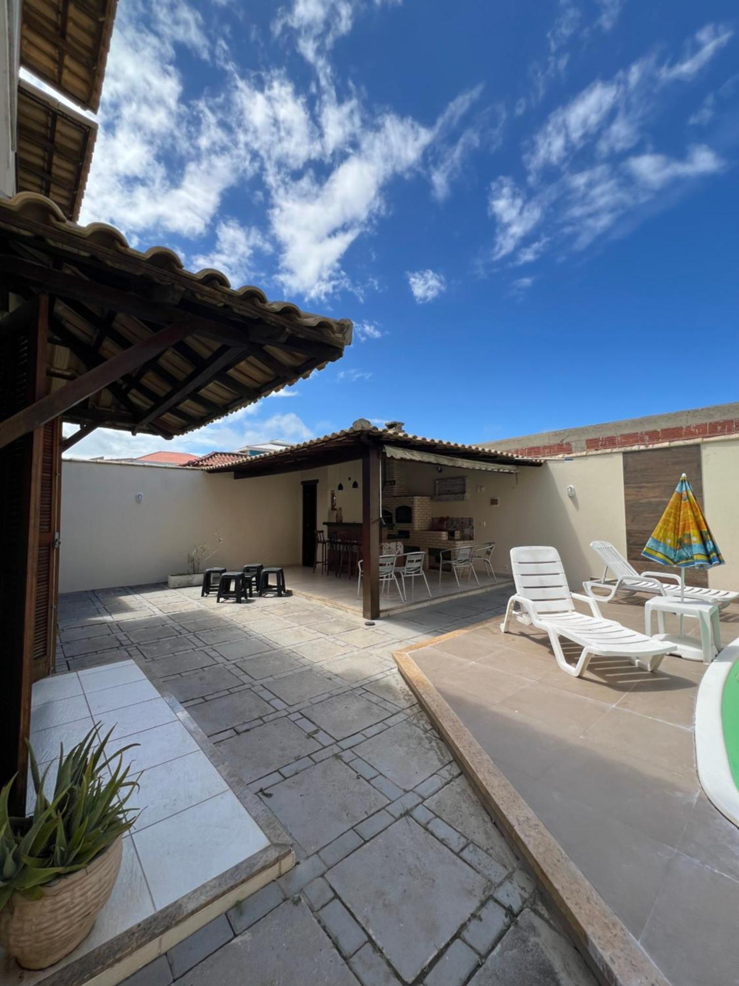 Casa Com Piscina, Churrasqueira E Ar Condicionado Em Condominio Cabo Frio Exteriér fotografie